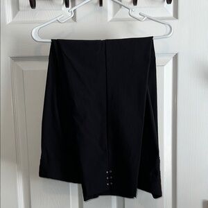N Touch Cropped Classic Black Pants